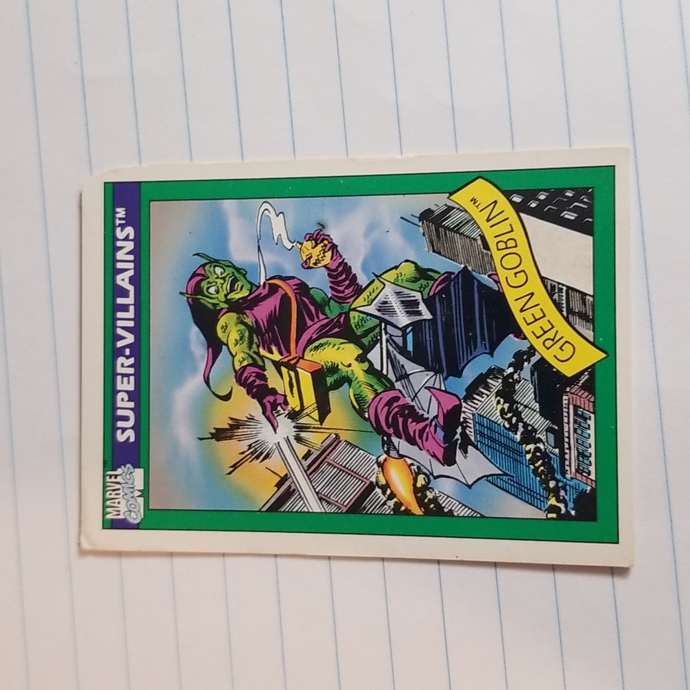Marvel Comic Trading card #74 Green Goblin